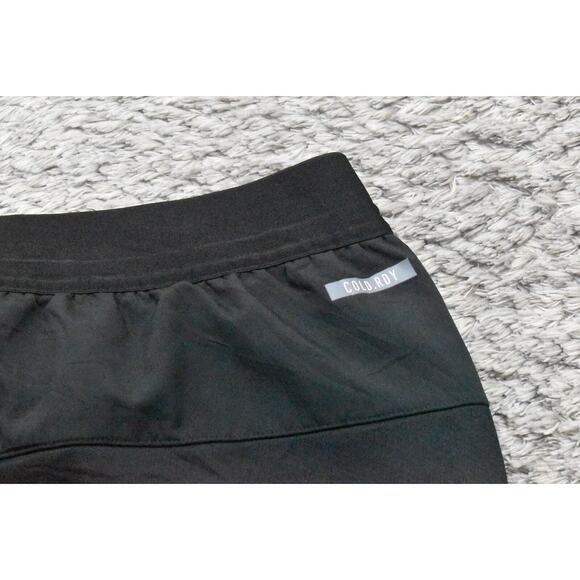 Adidas Men's Black Polyester Skinny Sweatpants 2XL Pull On Solid Gym Lounge - Picture 9 of 12